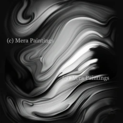 shades of black and white