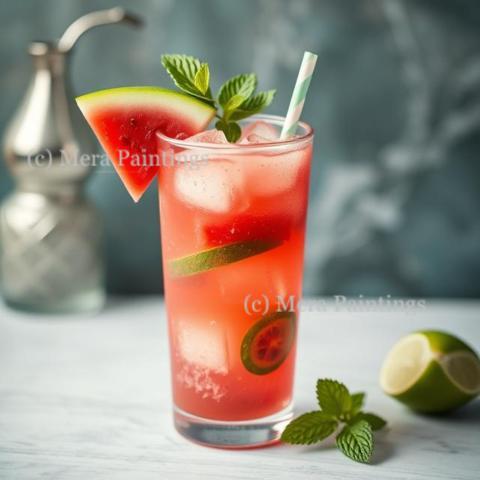 Watermelon Mojito