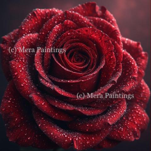 A single rose, a perfect day