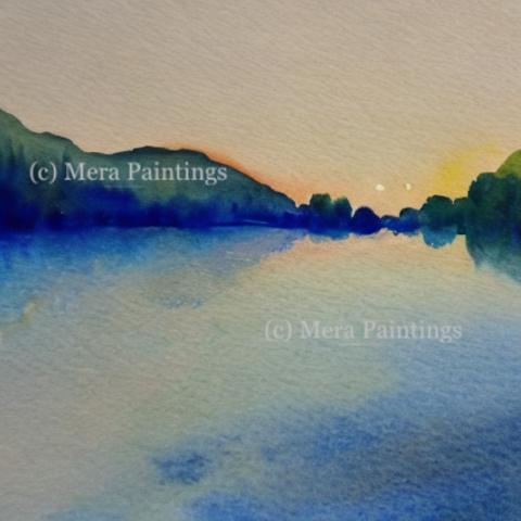 water colour painting